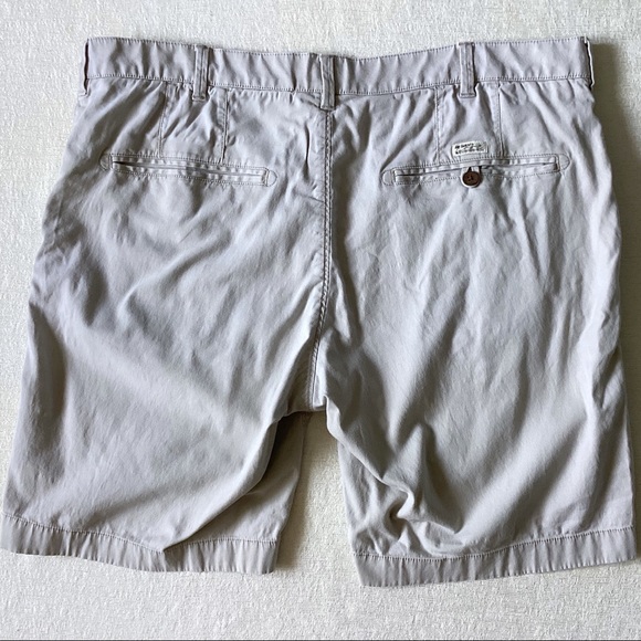 Faherty Island Life Short Mens 38 Organic Cotton Blend Tan Color With Pockets - Picture 6 of 16